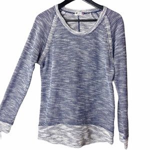 Kut from Kloth knit colorblock long sleeve sweater